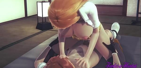 trendsBleach Hentai 3D - Orihime fuck and creampie in her pussy - Japanese Manga anime